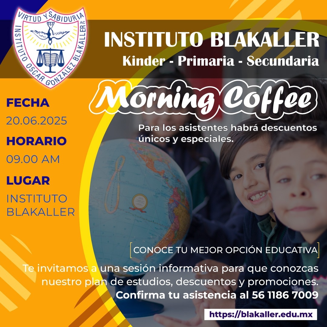 Morning Coffe Colegio Blakaller